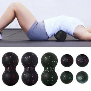 EPP 8cm Peanut Balls Body Massage Fascia Ball High Density Muscle Relaxation Lacrosse Fitness Yoga Myofascia Ball Relieve Pain 1