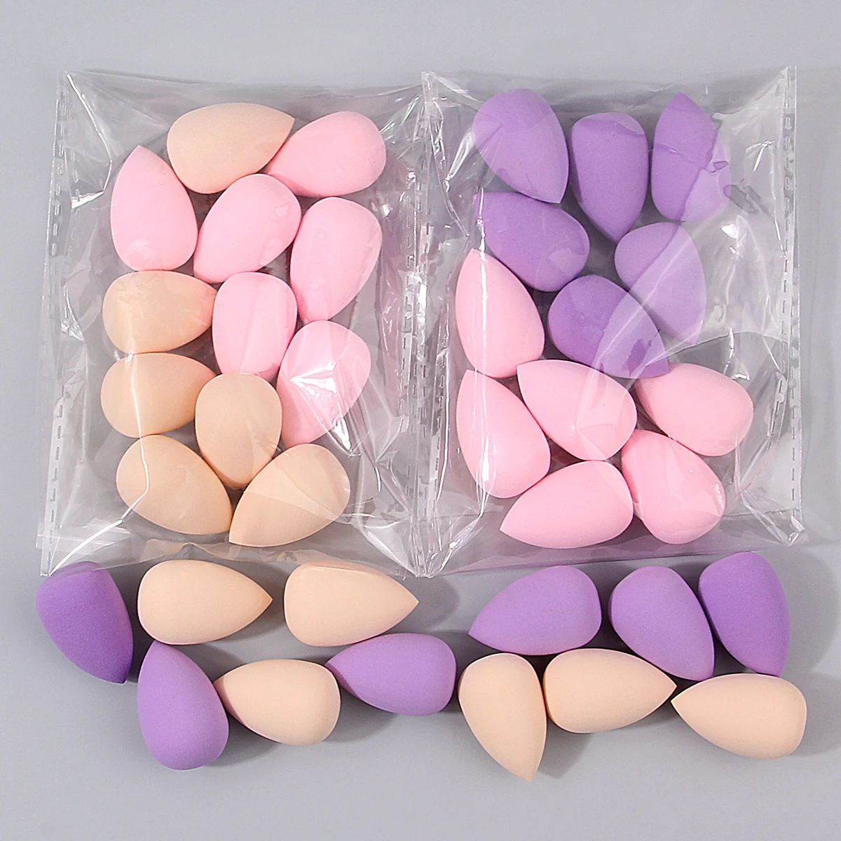 12/36PCS Professional mini makeup sponge beauty egg, super soft, no powder sticking when applying makeup, facial makeup tool 4