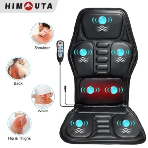 Massage Seat Cushion With Heating, 7 Massage Modes, Massage Chair Cushion For Men & Women, Use at Home & Office, Christmas gifts 1