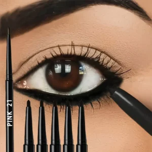 5-Pack Waterproof & Sweat-Proof Black Eyeliner Pencil -Long-Lasting, Smudge-ProofFor Bold Eye Makeup, EasyGlide Formula for Perf 1