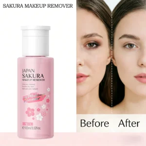 LAIKOU Portable Makeup Remover lashes Cleansing Liquid Water Lip Eye Gentle Care Make-Up Travel Skin Remover Face Skincare 100ml 1