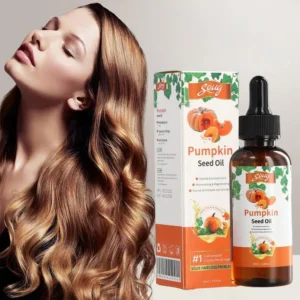 60ml Enhance Pumpkin Seed Oil Nourishing Care Dry Repair Damaged Health Hair Scalp Massage Cracked Hair Care 1