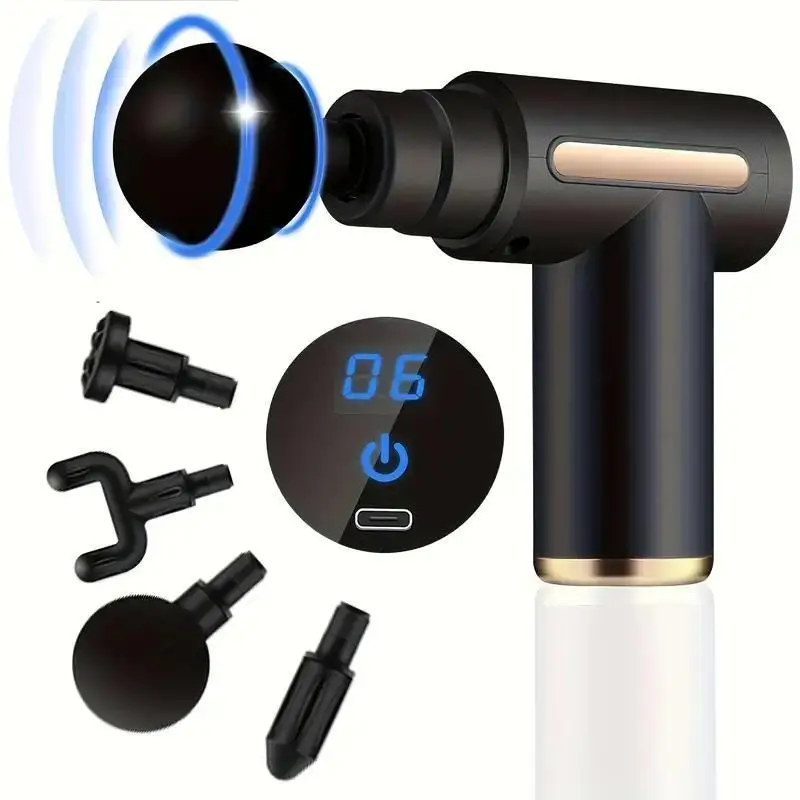 99 Level Massage Gun Fascia Deep Muscle Relax Body Neck Massager Electric Fitness Equipment Noise Reduction Male Female 6