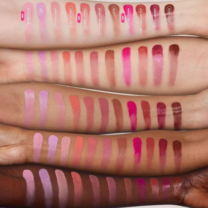 Fashion Beauty Blush Filter Soft Glow Liquid Blush Shiny Lip Gloss Blusher Lipstick Cotton Candy Bubblegum Concealer Cosmetics 4