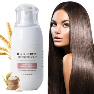 Fermented Rice Water for Hair Growth Hair Regrowth Essential Oil Scalp Treatment Hair Fall Control Serum Plant Dense Hair Spray 1