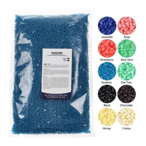 500g Hard Wax Beans Solid Hair Remover No Strip Depilatory Hot Film Wax Bead Hair Removal for Full Body Bikini Face Leg Eyebrow 1