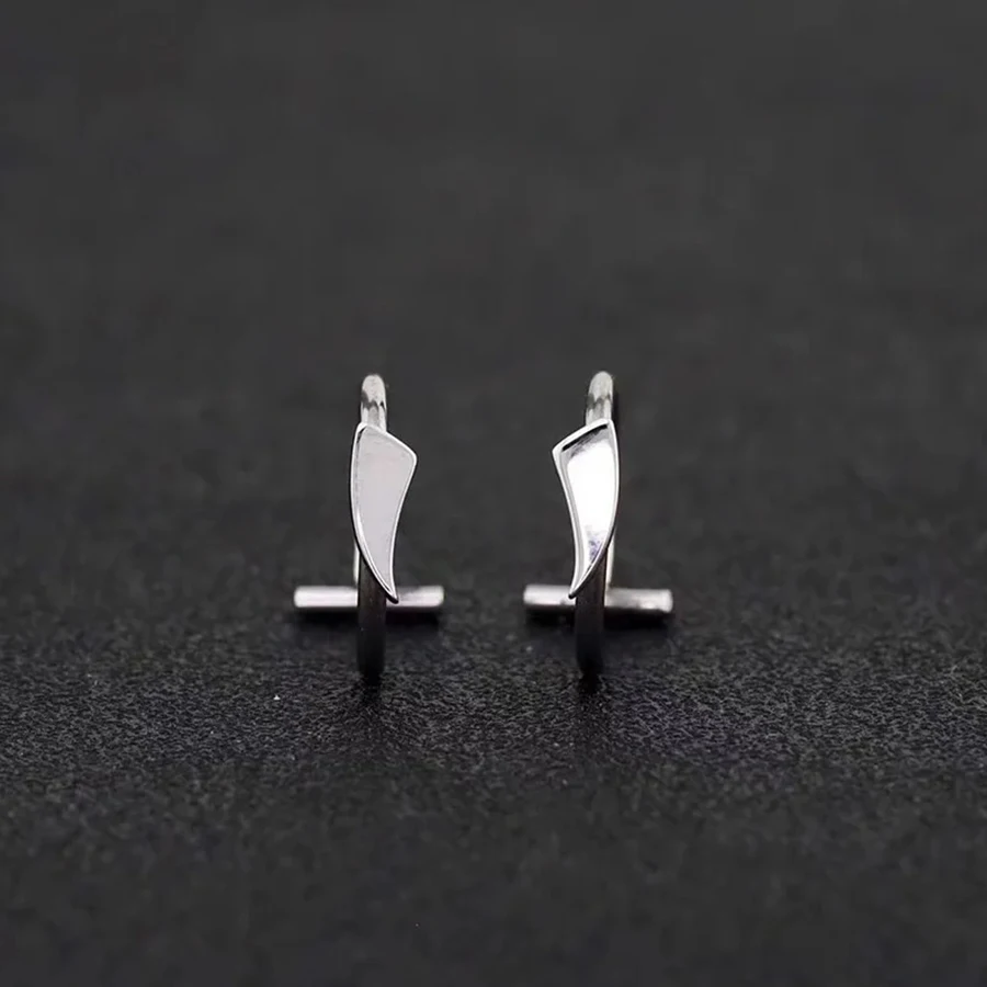 2PCS Trendy 10mm Stainless Steel Punk Clip on Fake Piercing Nose Wrap Lip Rings Unisex Nose Ring Women Men Tusk Body Jewelry 2