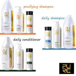 PURC Hair Purifying Shampoo Conditioner Keratin Hair Treatment Straightening Smoothing Professional Hair Care Salon Products 1