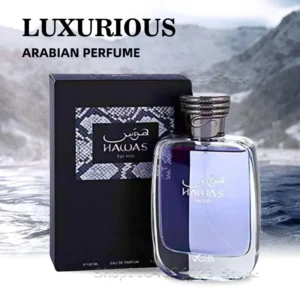 100ml Hawas Perfume for Men Original Rasasi Eau de Parfum Long-Lasting Fragrance Pour Spray Aquatic Scent High Quality Cologne 1