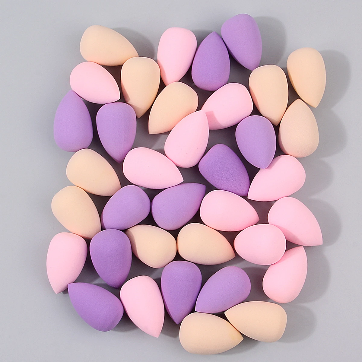 12/36PCS Professional mini makeup sponge beauty egg, super soft, no powder sticking when applying makeup, facial makeup tool 5