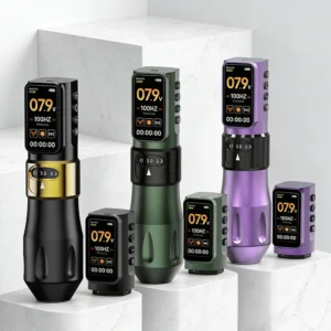 ELF Pro Tattoo Machine Pen Wireless Power Supply Battery 1700mAh Adjustable Stroke Permanent Makeup Coreless Tattoo Gun 1