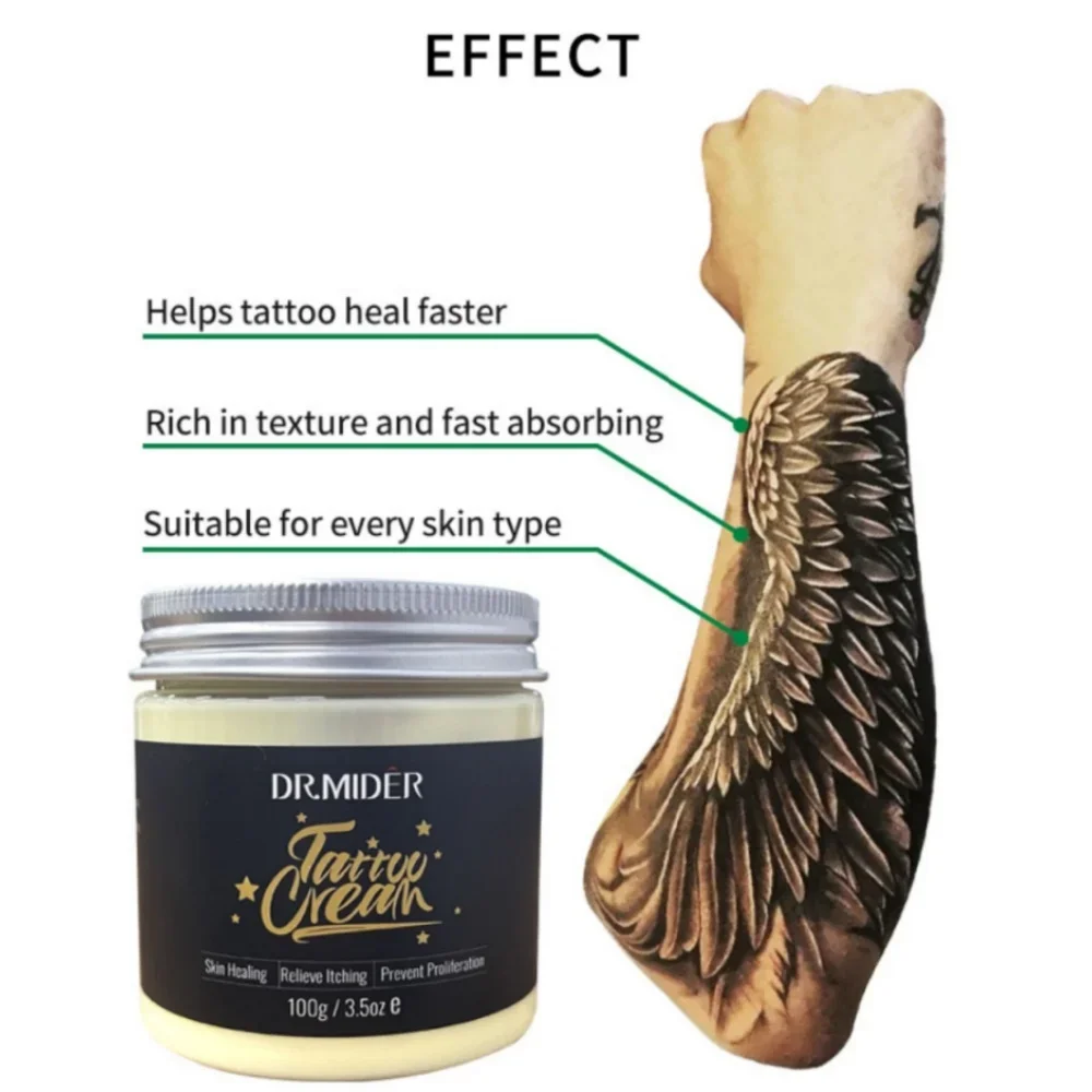 100g/pcs Tattoo Repair Cream Remove Swelling and Soothe Tattoos Butter Moisturizing Skin Care Anti-Scar Tattoo Accessories 4