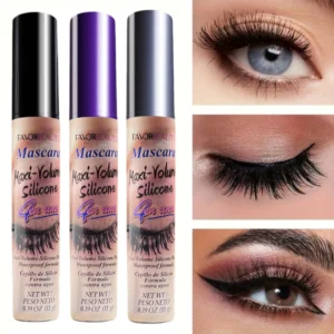 3-Pack Volumizing Mascara Set Includes three different brush heads, waterproof, long-lasting, creates thicker lashes. 1