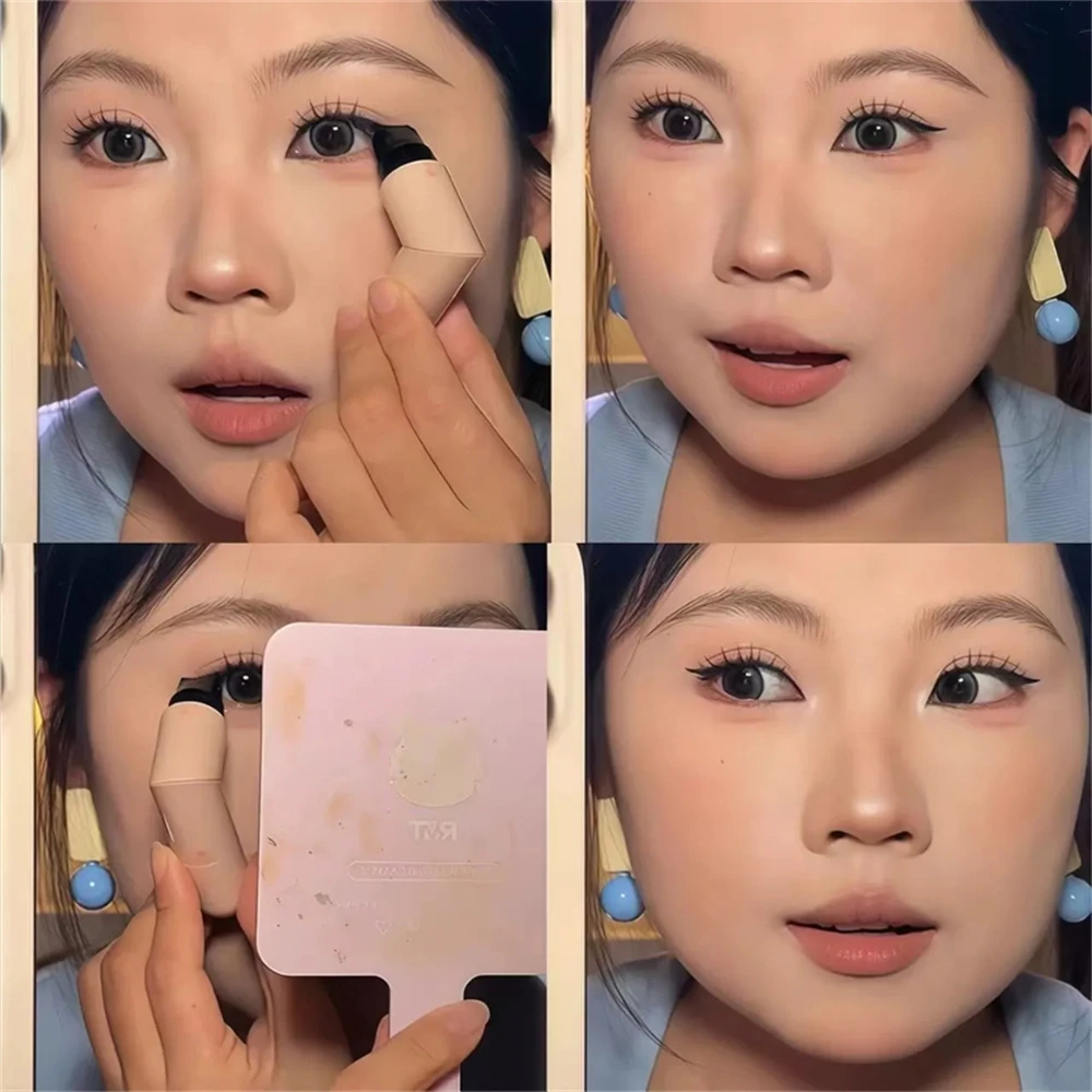 Waterproof Double-Wing Integrated Eyeliner Stamp - Sweat Proof & Long Lasting Easy to Use for Beginners Lazy Makeup Stencil 6
