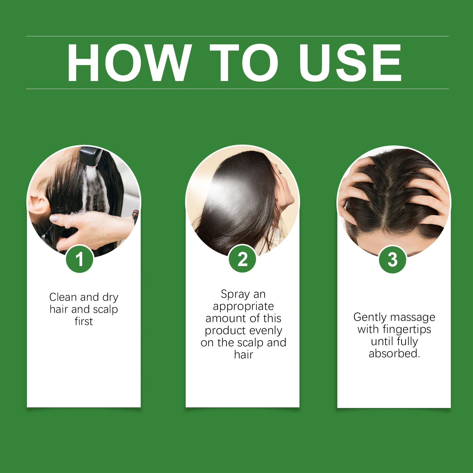 Rosemary Hair Spray With Rice Water Dry Damaged Hair Care Oil For Scalp Hydrating Nourish Anti-Flake Soft Smooth Strengthen Mist 6