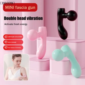 Fascia Tool Vibrating Fast Rechargeable Dual Head Both Portable Muscle Relaxation Full Body Universal Massage Artifact〔DD329〕 1