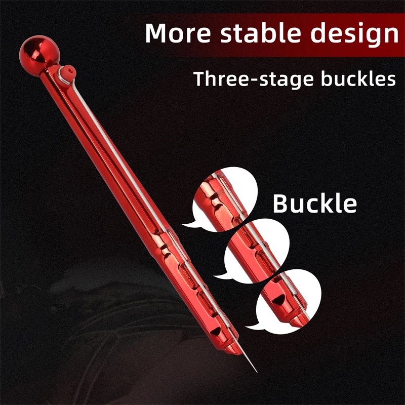 1 Set Hand Poke Pen and Stick Tool Tattoo Needle Holder 15ml black and redTattoo Ink Cup Pigment Glover Grommet Bandage Kit 3