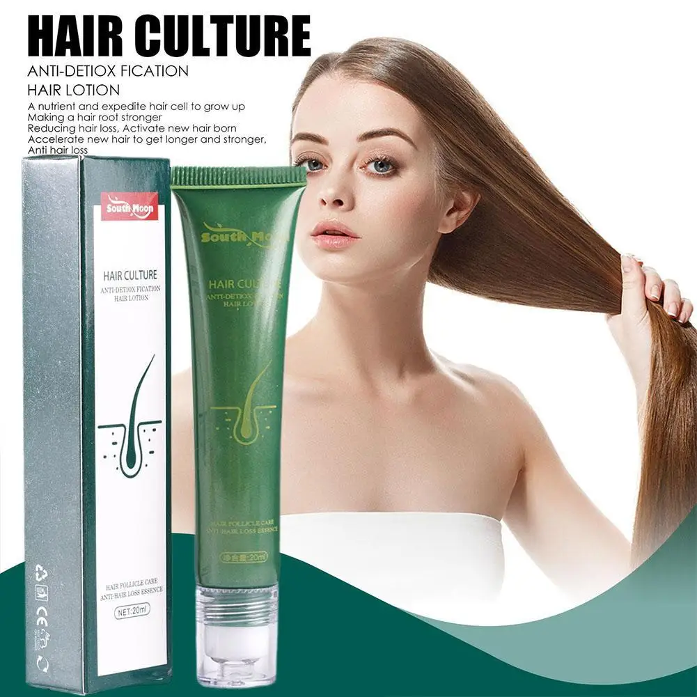 Anti-Hair Loss Serum Thinning Balding Treatment Oil Strengthen Hair Roots For Scalp Health Care Essence 20/30ml 2