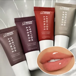 4-piece Lip Gloss Set Complete, Exquisite, Practical, Comfortable, Moisturizing, Natural, Portable Makeup Set 1