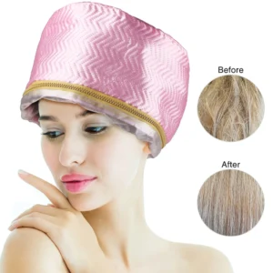 Thermal Treatment Hair Cap Heating Hair Steamer Nourishing Care Accessories Bonnets for Women Hair Dryer Home Spa Salon Styling 1