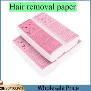 20PCS/50PCS/100PCS Wax Papers High Quality Non-woven Fabric Hair Removal Waxing Strips Depilatory Tool For Leg Hairs Removal 1