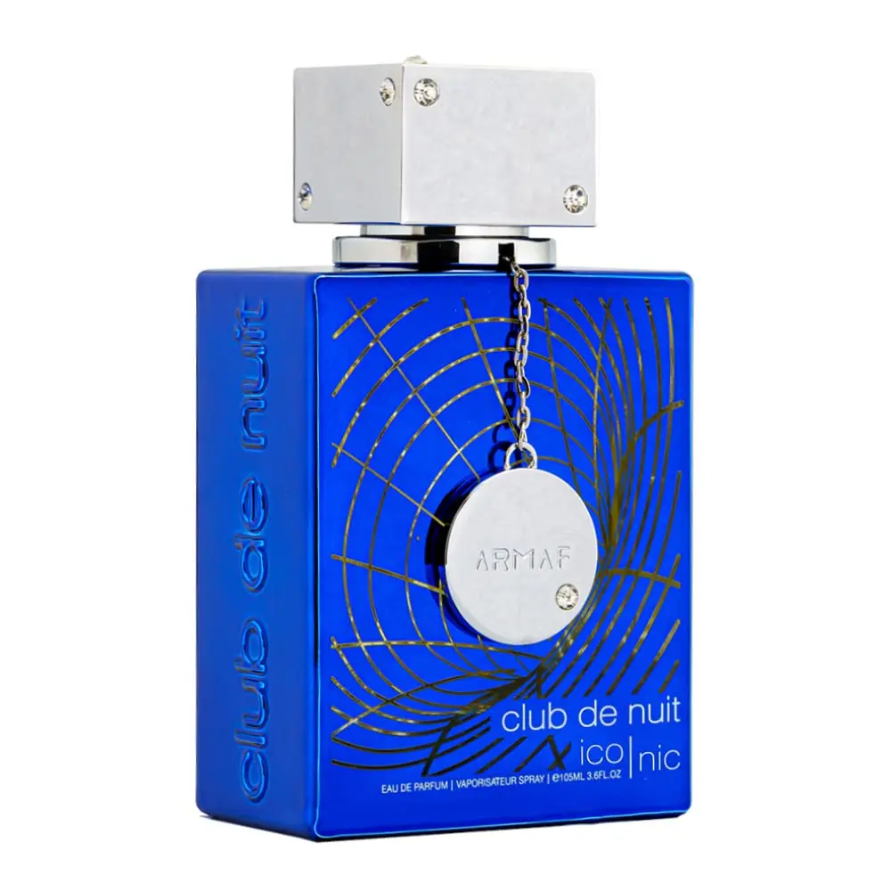 Club De Nuit Blue Iconic for Men Eau De Parfum Spray, 3.6 Ounce 4