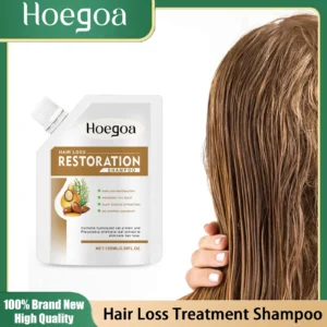 Anti Hair Loss Shampoo for Hair Growth Nourishing Follicles Scalp Itching Relief Dry Frizz Split Ends Damage Hair Repair Shampoo 1