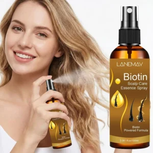 Biotin Scalp Care Essence Spray 100ml, Serum For Hair Loss, Nourishing Scalp Treatment For Thinning Hair 1