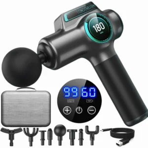 99 Speed Professional Muscle Massage Gun Massager Massager for Neck and Back Massage Instrument Dropshipping Fitness Equipment 1