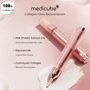 Medicube Collagen Glow Booster Serum 15ml,Fast-Absorbing,Hydrating Feel,Provides Skin Moisture,Korean Skincare,Korean Makeup 1