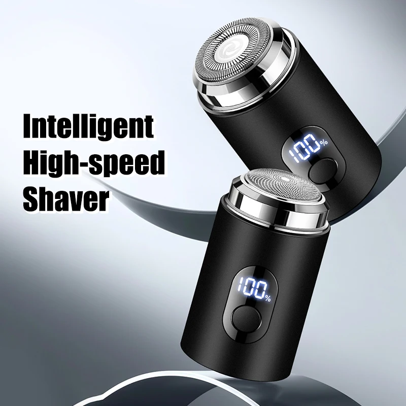 Men Electric Mini Shaver Rechargeable Type-c Charging Car Portable Led Digital Display Wet & Dry Shaver Men Women Home Razor. 6