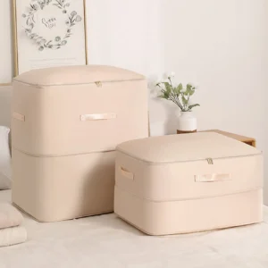 Gongsatin Material Compression Packing Cube Dustproof Foldable Compressed Storage Bag Large Capacity Moisture-proof 1