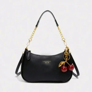 Crossbody Bag for Women Adjustable Strap Crescent Shoulder Bag PU Leather Zipper Closure Casual Handbag for Work Travel 1