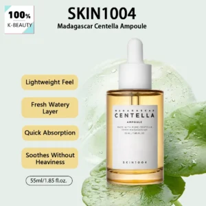 SKIN1004 Madagascar Centella Ampoule 55ml,Calming&Refreshing​,Smoothing Red Tones,Invisible&Clean,Korean Skincare,Korean Makeup 1