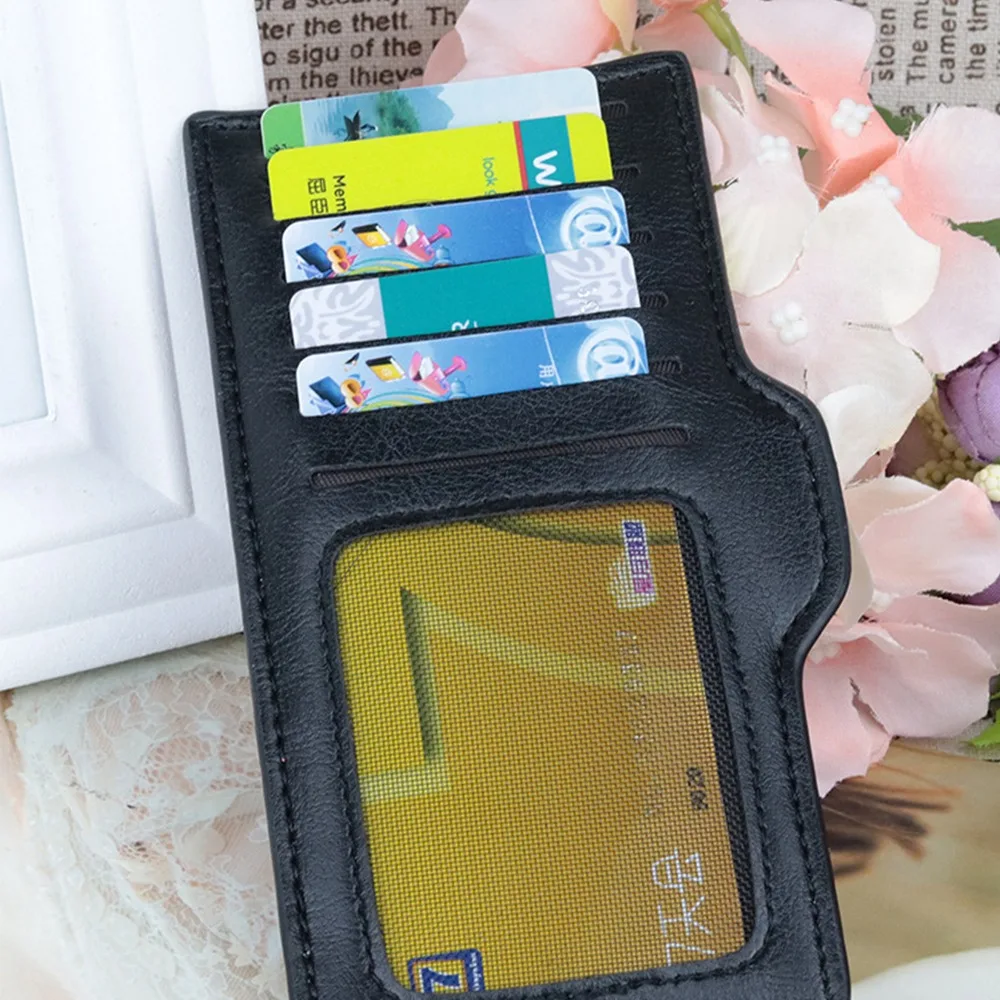 Slim Genuine Leather Women Long Wallet Large Capacity Female Coin Purse Portable Clutch Bag Cowhide Wallet for Women 5