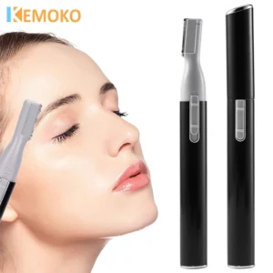 Portable Electric Eyebrow Trimmer Shaver Hair Remover Facial Shaver Pencil Hair Remover for Facial Neck Blur Lips Body Arms Legs 1