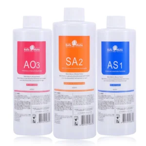 3pcs/Lot 1200ML Hydra Liquid Face Serum Facial Aqua Peel Solution AS1 SA2 AO3 For Beauty Machine SkinCare Deep Cleaning 1
