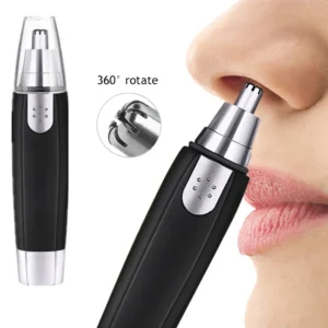 Electric Nose Hair Trimmer Implement Shaver Clipper Men Women Ear Neck Eyebrow Trimmer Shaver Man Clean Trimer Razor Remover Kit 1