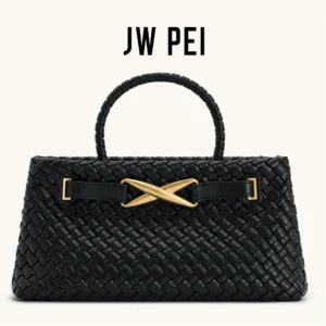 JW PEI 2026New French Woman Tote Bag Large PU Leather Shoulder Crossbody Bag for Women Spacious Commuting Handbag 1