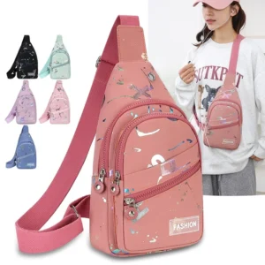 Chest Bag Crossbody Small Sling Backpack Sling Bag for Women, Chest Bag Daypack Crossbody for Travel Sport Crossbody Backpack 1