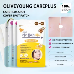 Olive Young Care Plus Spot Cover Spot Patch,Hydrogel Texture,Skin-Conforming,Blemish Skin,Korean Skincare,Korean Makeup 1