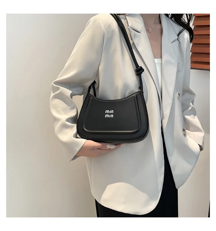 NEW 2026 Style Fashion Niche Women's Crescent Bag Autumn New Handbag, High-end Multifunctional Crossbody Bag Shoulder Bag 6