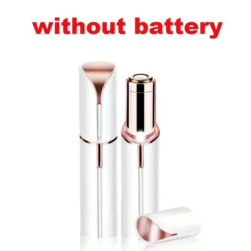 1-Pack Women Electric Lipstick Shaped Portable Trimmer Painless Effective Facial Hair Removal for Shaving Beauty Shaver Tool 6