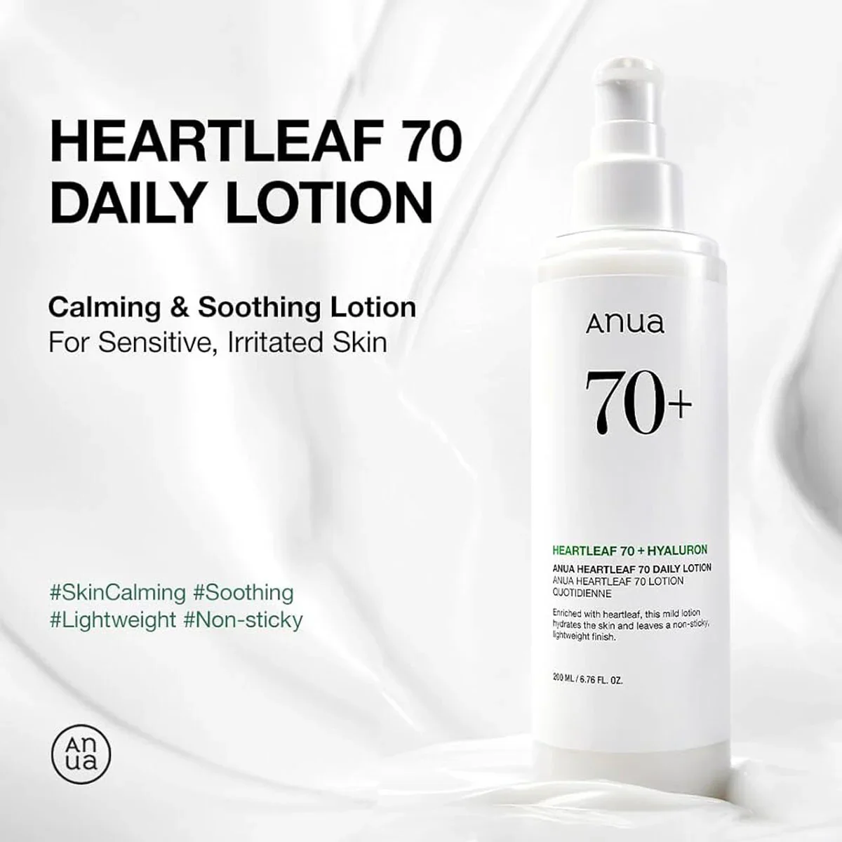 Anua - Heartleaf 70 Daily Lotion (200ml) 1