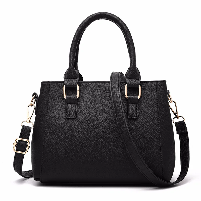 Embroidery Messenger Bags Women Leather Handbags Bags for Women Sac a Main Ladies hair ball Hand Bag 3