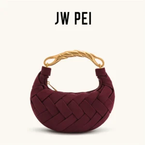 JW PEI Woven Bag for Women - Handmade Bohemian Crossbody Purse Minimalist Vegan Leather Shoulder Bag&Chic Summer Travel Handbag 1
