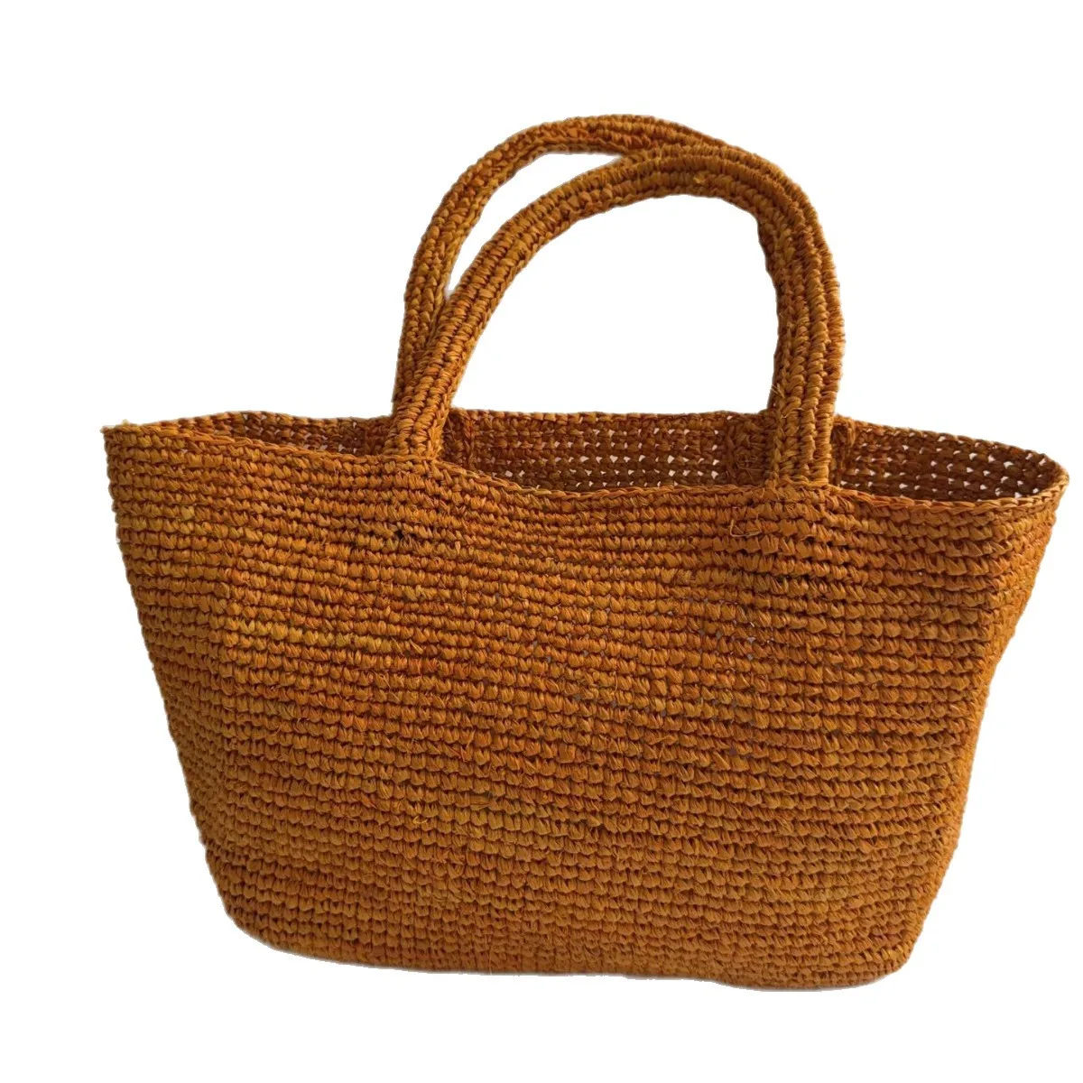 Handmade Raffia Straw Bags for Women Shoulder Bag Summer Woven Beach Bag NEW Natural Grass Handbag Vacation Shopper Tote Purses 6