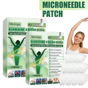 Berberine NAD+ 10-IN-1 Advanced Nano Microneedle Patch Activate Local Loop Daily Body Care Patch with Microdarts Technology 1