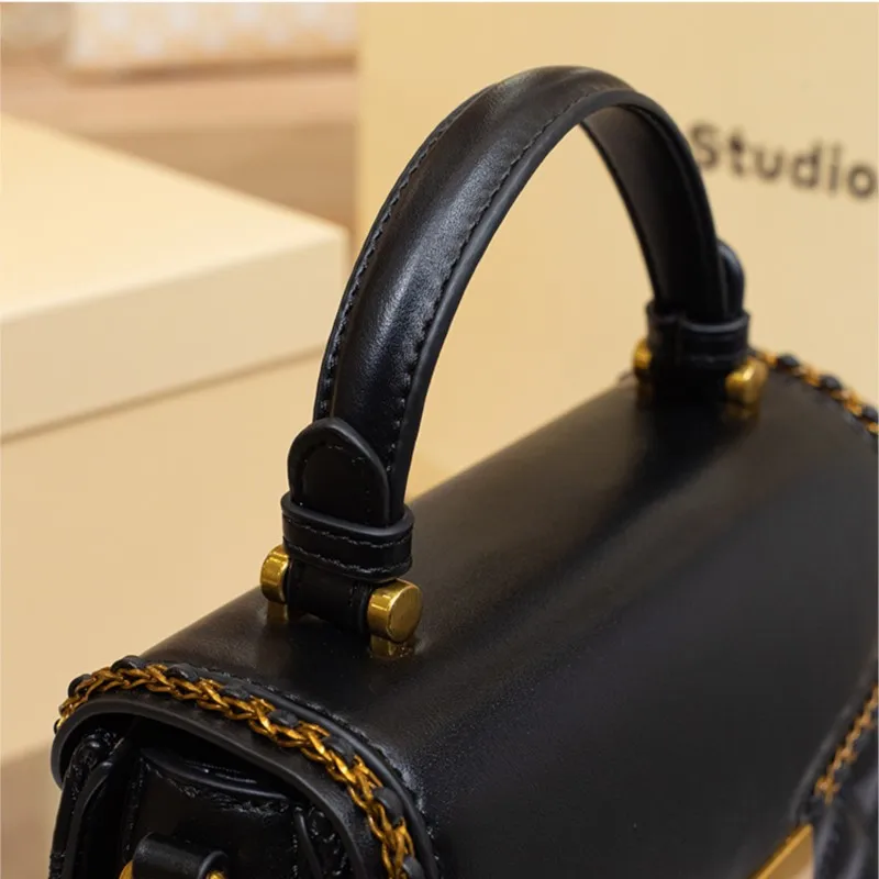 Women's handbag, genuine diamond grid handbag, women's 2023 new autumn/winter high-end designer crossbody shoulder bag 6