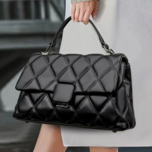 Fashionable Women Handbag Retro Trendy Women's Shoulder Bag High Quality Soft Leather Women's Square Bags Famous Designer Wallet 1